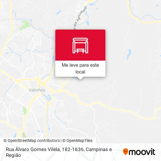 Rua Álvaro Gomes Viléla, 182-1636 mapa