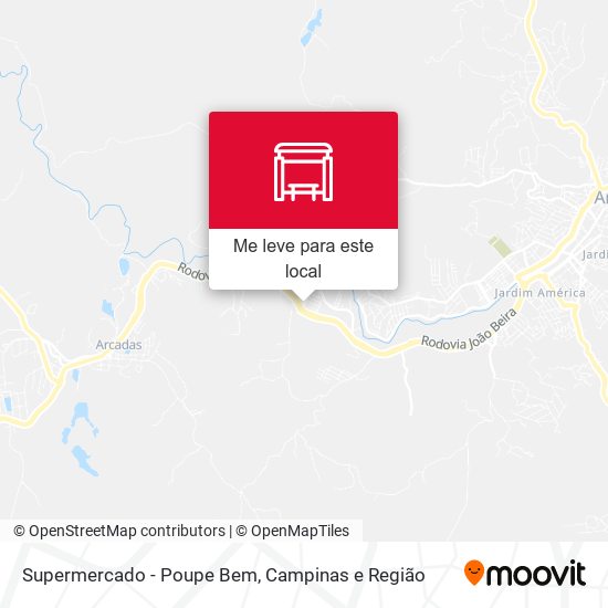 Supermercado - Poupe Bem mapa