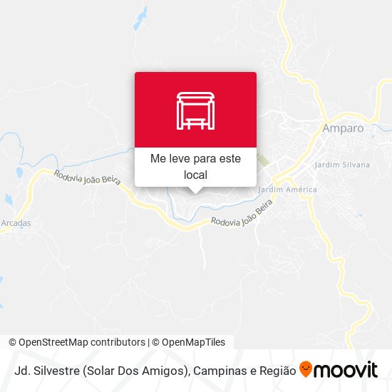 Jd. Silvestre (Solar Dos Amigos) mapa