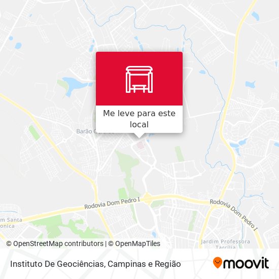 Instituto De Geociências mapa