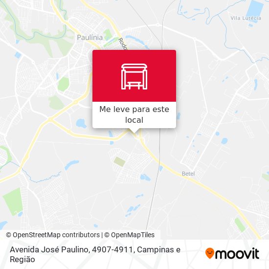 Avenida José Paulino, 4907-4911 mapa