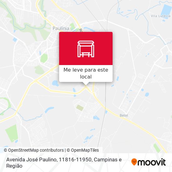 Avenida José Paulino, 11816-11950 mapa