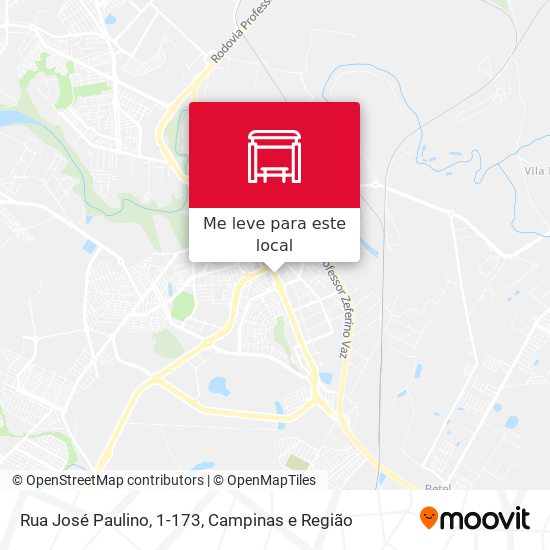 Rua José Paulino, 1-173 mapa