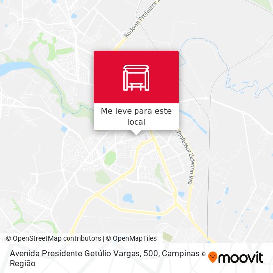 Avenida Presidente Getúlio Vargas, 500 mapa