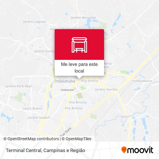 Terminal Central mapa