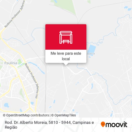 Rod. Dr. Alberto Moreia, 5810 - 5944 mapa
