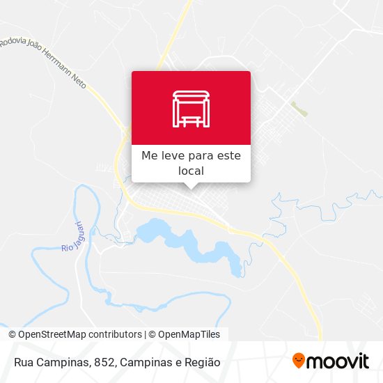 Rua Campinas, 852 mapa