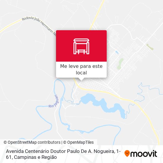 Avenida Centenário Doutor Paulo De A. Nogueira, 1-61 mapa