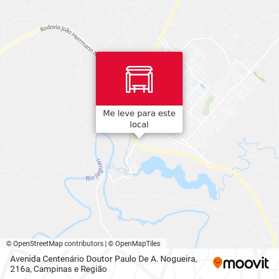 Avenida Centenário Doutor Paulo De A. Nogueira, 216a mapa