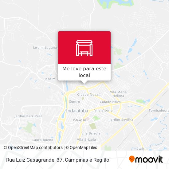 Rua Luiz Casagrande, 37 mapa