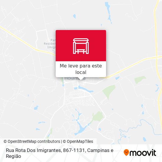 Rua Rota Dos Imigrantes, 867-1131 mapa