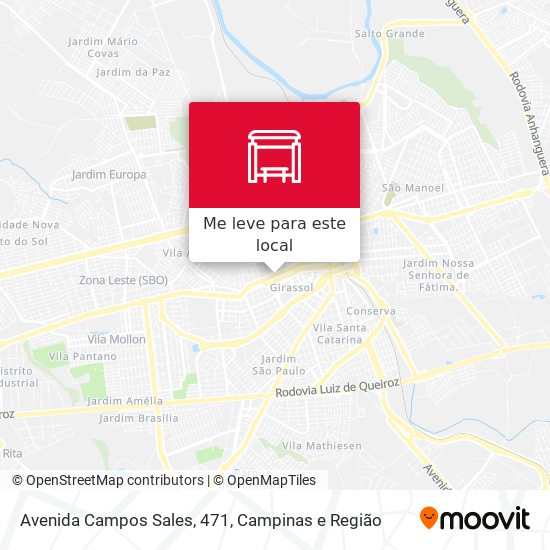 Avenida Campos Sales, 471 mapa