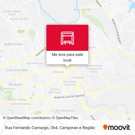 Rua Fernando Camargo, 364 mapa