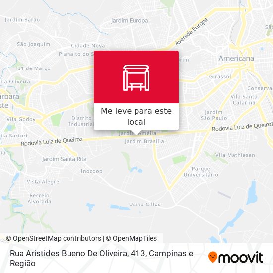 Rua Aristides Bueno De Oliveira, 413 mapa