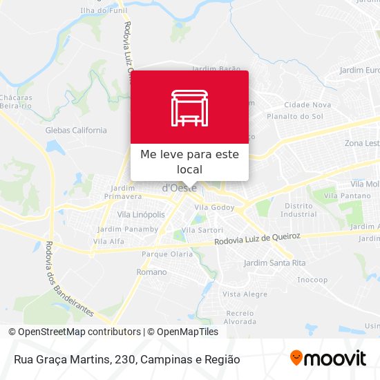 Rua Graça Martins, 230 mapa