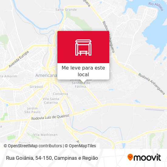 Rua Goiânia, 54-150 mapa