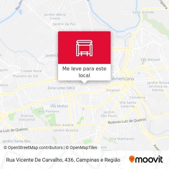 Rua Vicente De Carvalho, 436 mapa