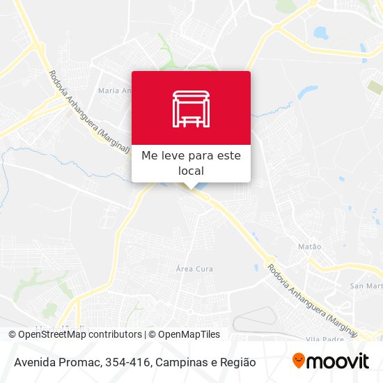 Avenida Promac, 354-416 mapa