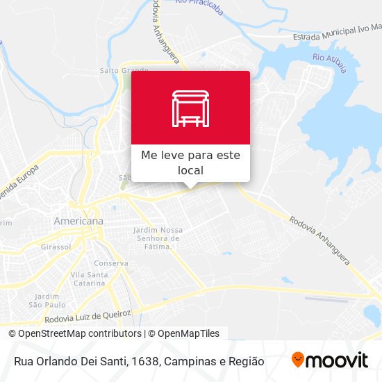 Rua Orlando Dei Santi, 1638 mapa