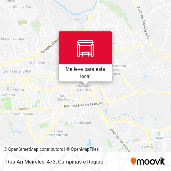Rua Ari Meireles, 473 mapa