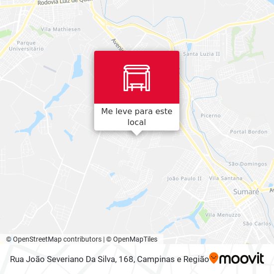 Rua João Severiano Da Silva, 168 mapa
