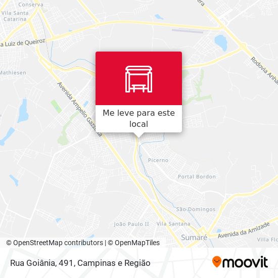 Rua Goiânia, 491 mapa