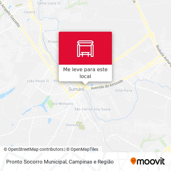 Pronto Socorro Municipal mapa