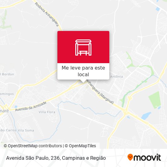 Avenida São Paulo, 236 mapa