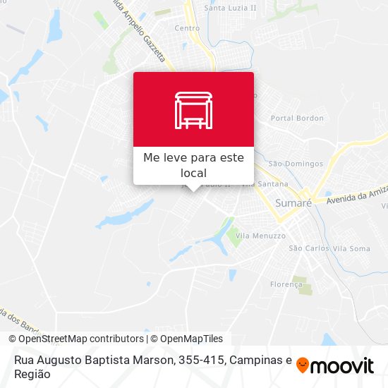 Rua Augusto Baptista Marson, 355-415 mapa