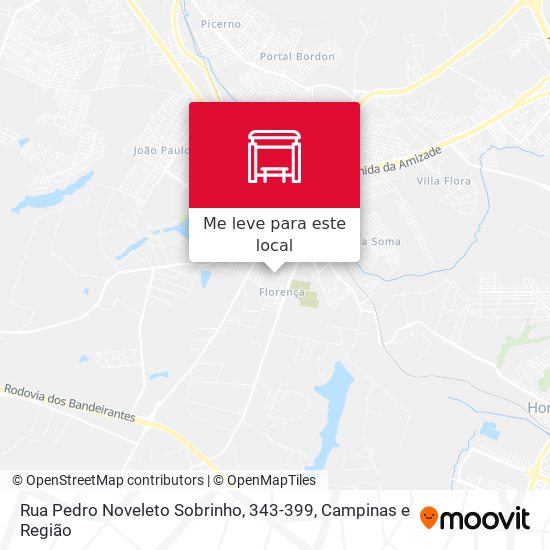 Rua Pedro Noveleto Sobrinho, 343-399 mapa