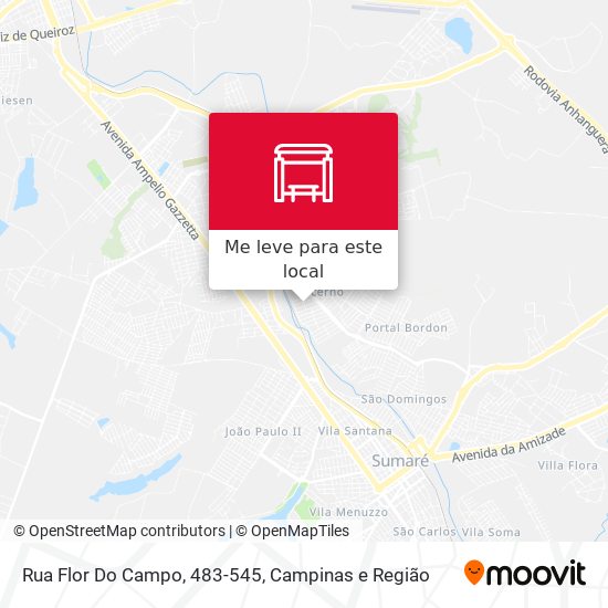 Rua Flor Do Campo, 483-545 mapa