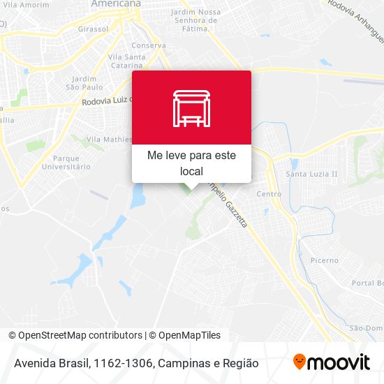 Avenida Brasil, 1162-1306 mapa