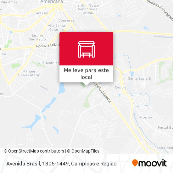 Avenida Brasil, 1305-1449 mapa