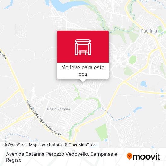 Avenida Catarina Perozzo Vedovello mapa