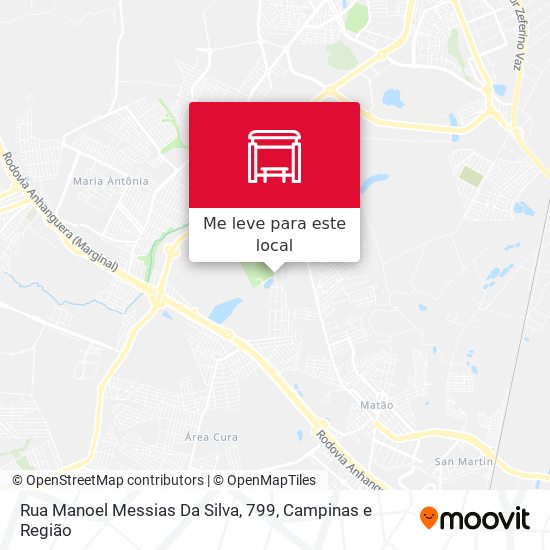 Rua Manoel Messias Da Silva, 799 mapa