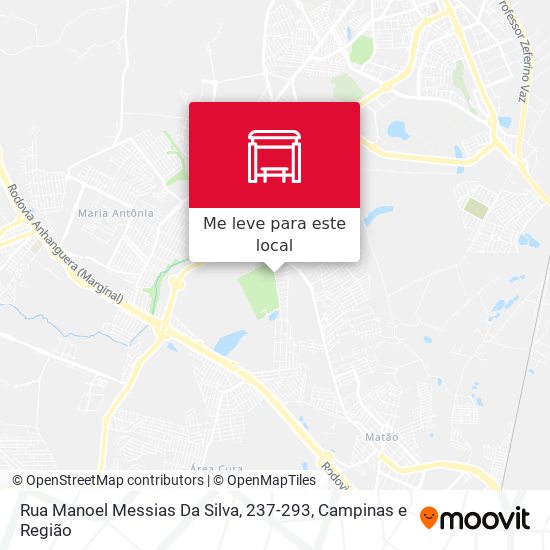Rua Manoel Messias Da Silva, 237-293 mapa