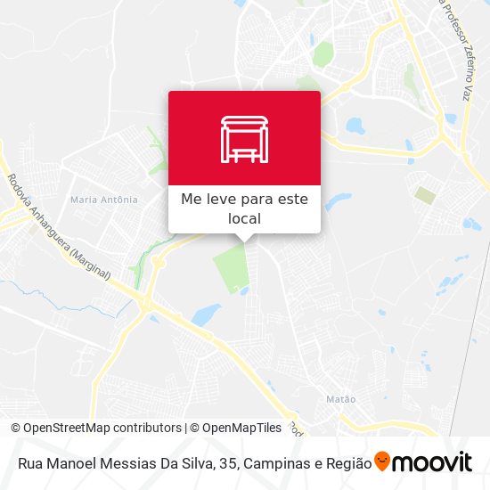 Rua Manoel Messias Da Silva, 35 mapa