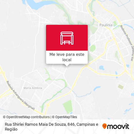 Rua Shirlei Ramos Maia De Souza, 846 mapa