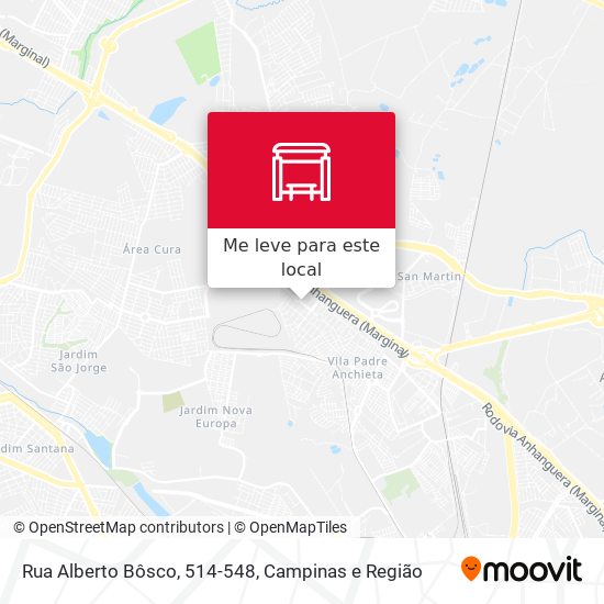 Rua Alberto Bôsco, 514-548 mapa