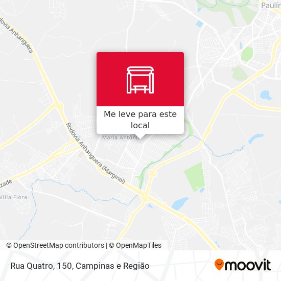 Rua Quatro, 150 mapa
