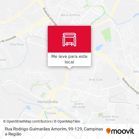 Rua Rodrigo Guimarães Amorim, 99-129 mapa