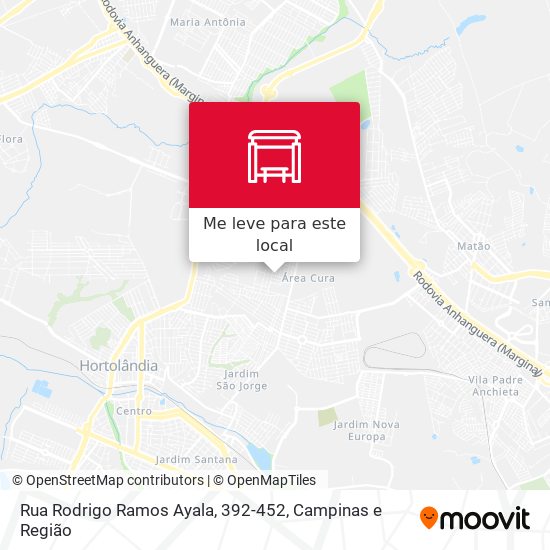 Rua Rodrigo Ramos Ayala, 392-452 mapa