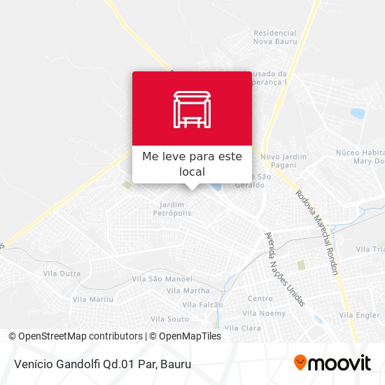 Venício Gandolfi Qd.01 Par mapa