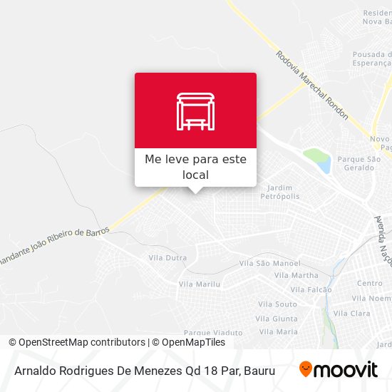 Arnaldo Rodrigues De Menezes Qd 18 Par mapa