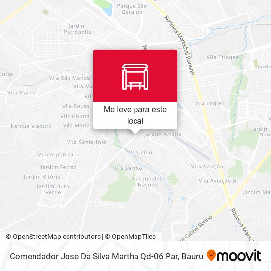 Comendador Jose Da Silva Martha Qd-06 Par mapa