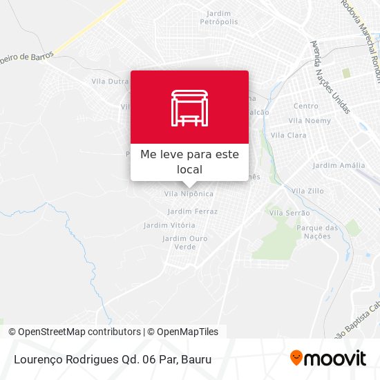 Lourenço Rodrigues Qd. 06 Par mapa
