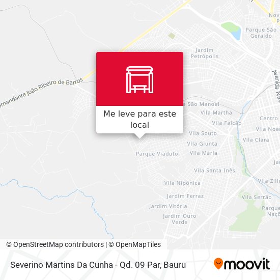 Severino Martins Da Cunha - Qd. 09 Par mapa