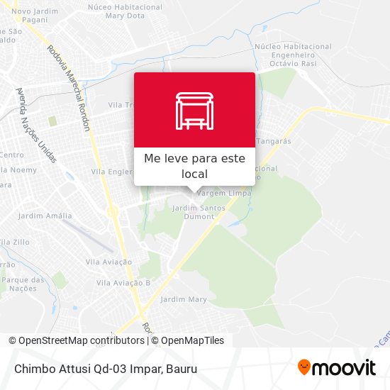 Chimbo Attusi Qd-03 Impar mapa