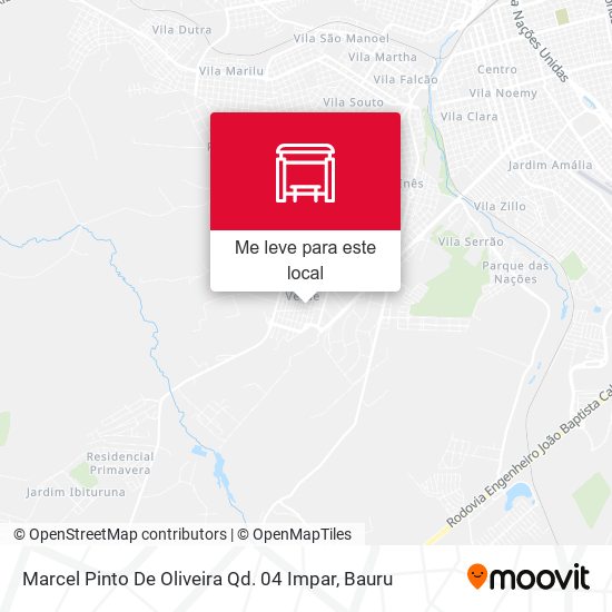 Marcel Pinto De Oliveira Qd.  04 Impar mapa