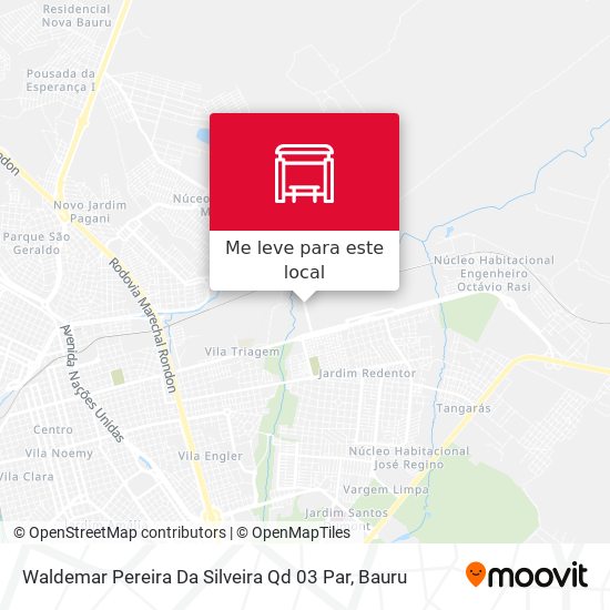 Waldemar Pereira Da Silveira Qd 03 Par mapa